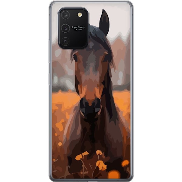 Samsung Galaxy S10 Lite Gennemsigtig cover Efterårets Hest