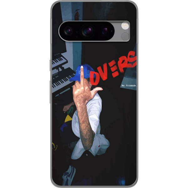 Google Pixel 8 Pro Gennemsigtig cover Kærlighed Mystik Design Romantisk Motiv Populært Grafisk Mønster Mode Stil