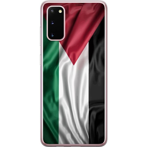 Samsung Galaxy S20 Läpinäkyvä kuori Palestiinan lippu – i