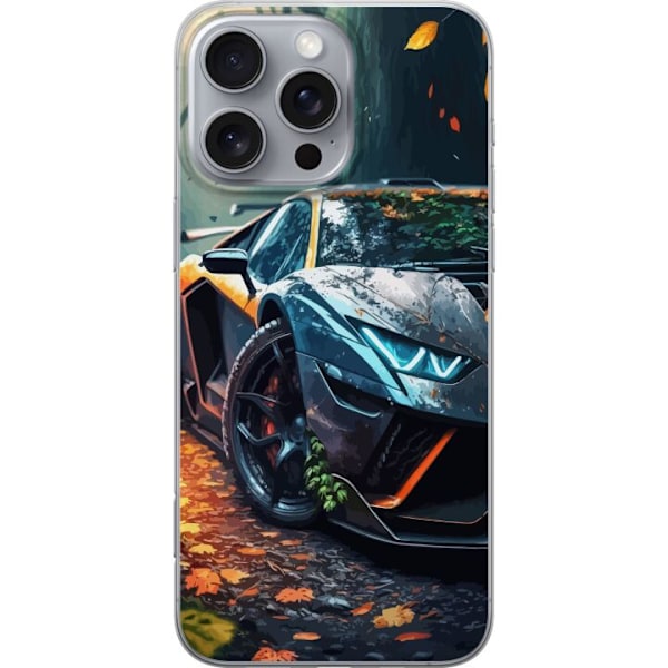 Apple iPhone 16 Pro Max Genomskinligt Skal Lambo