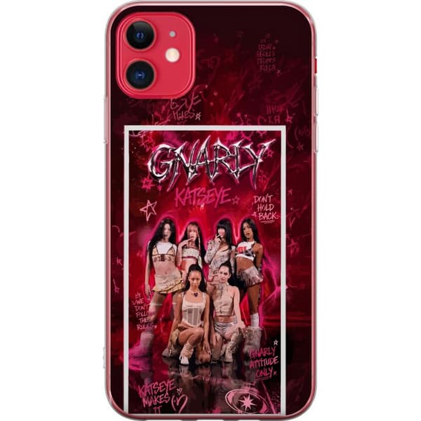 Kompatibelt Mobilskal till Apple iPhone 11 KATSEYE rosa
