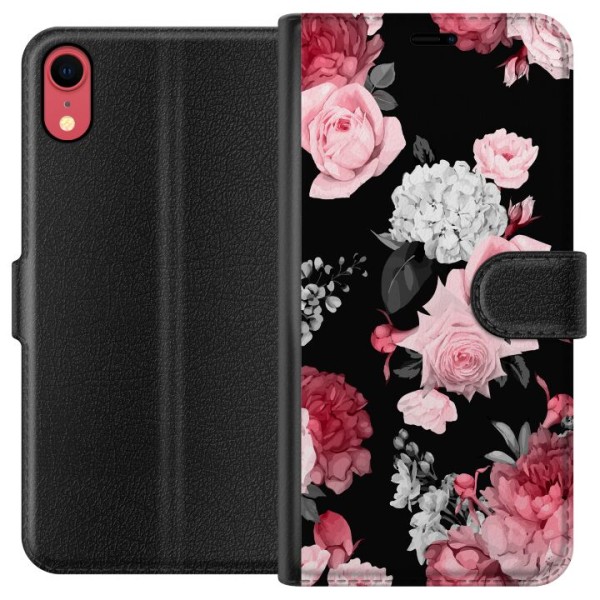 Apple iPhone XR Lommeboketui Floral Bloom