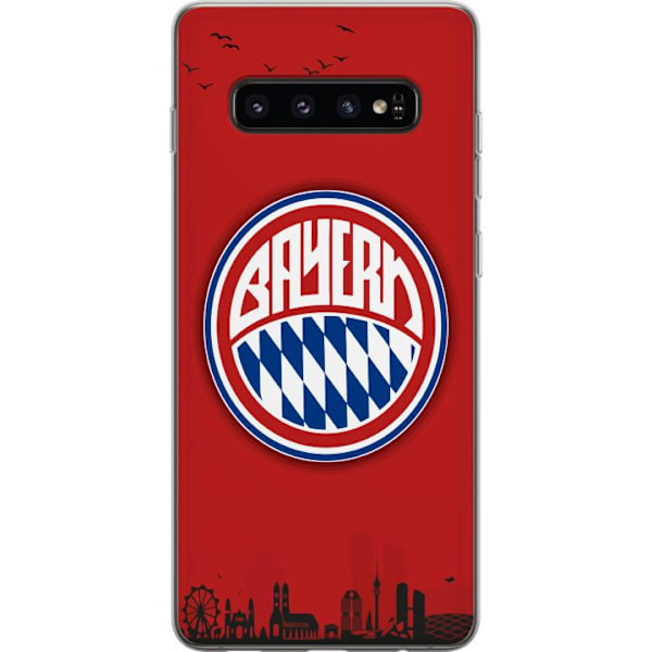 Samsung Galaxy S10 Gennemsigtig cover FC Bayern München