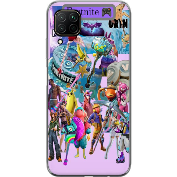 Huawei P40 lite Gennemsigtig cover Fortnite