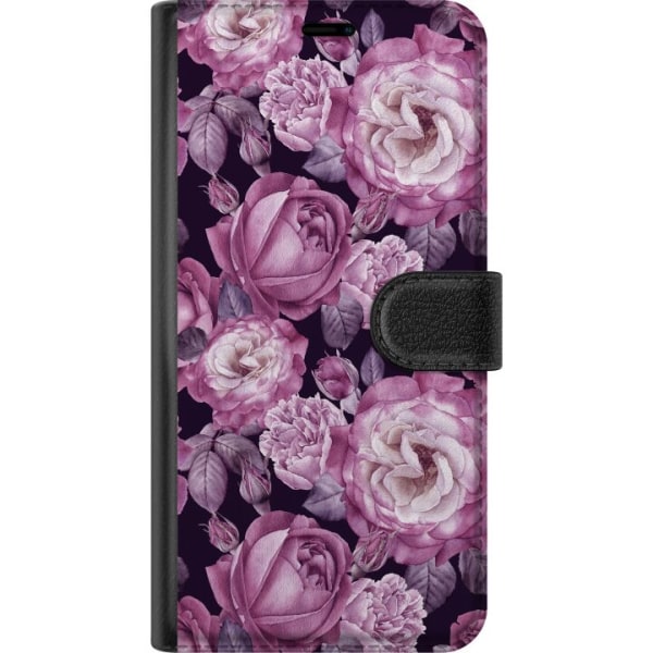 Samsung Galaxy A72 5G Lommeboketui Blomster