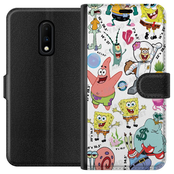 OnePlus 7 Lompakkokotelo SpongeBob SquarePants