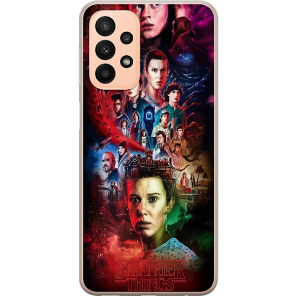 Samsung Galaxy A23 5G Gennemsigtig cover Stranger Things