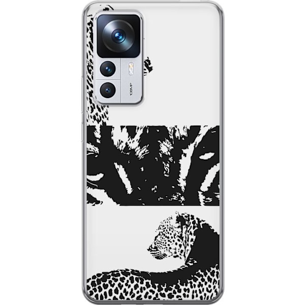Xiaomi 12T Läpinäkyvä kuori Leopard Faces