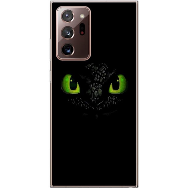Samsung Galaxy Note20 Ultra Läpinäkyvä kuori Kuinka kouluttaa lohikäärmeesi