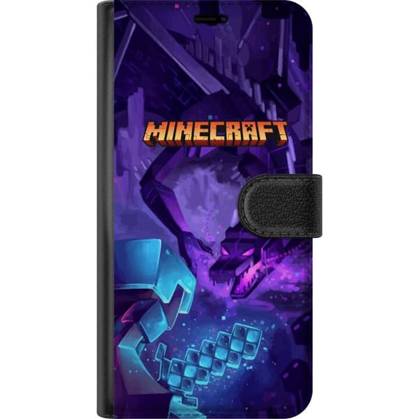 Kompatibelt Plånboksfodral till Samsung Galaxy A40 Minecraft