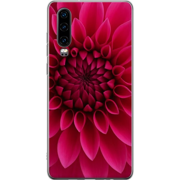 Huawei P30 Läpinäkyvä kuori Rosecore