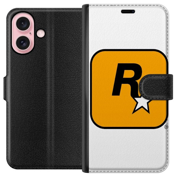 Apple iPhone 16 Lompakkokotelo Rockstar Games (GTA 6)