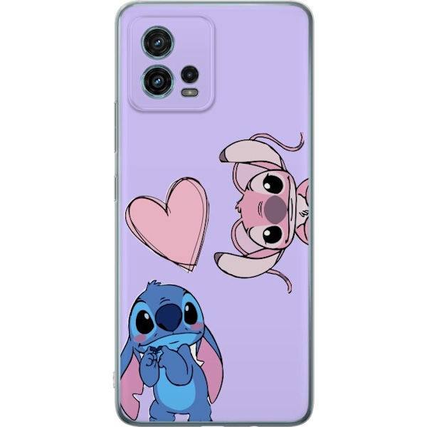 Motorola Moto G72 Läpinäkyvä kuori Stitch Mode