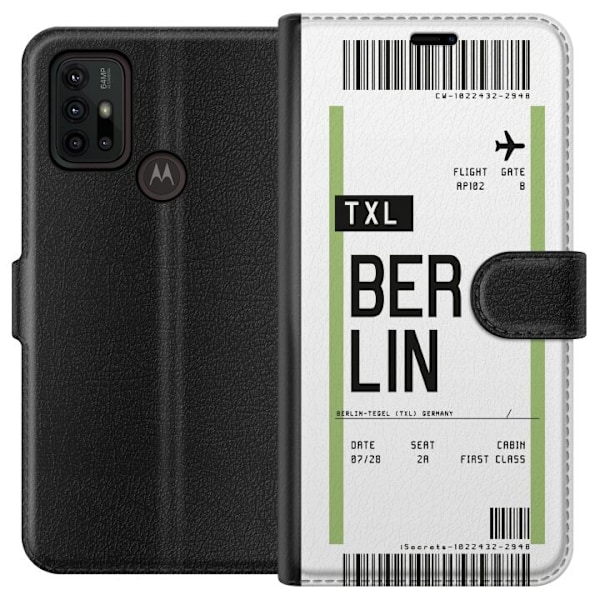 Motorola Moto G30 Plånboksfodral Berlin