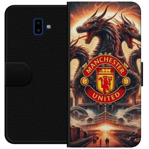 Samsung Galaxy J6+ Plånboksfodral Manchester United