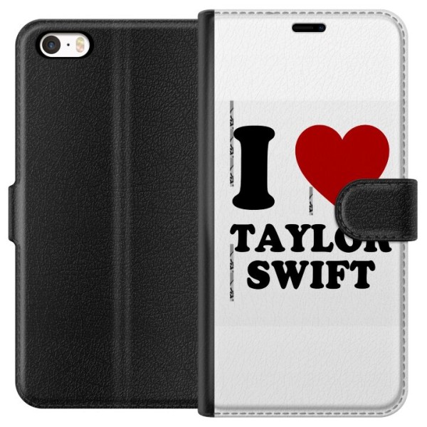 Apple iPhone 5s Lompakkokotelo Taylor Swift