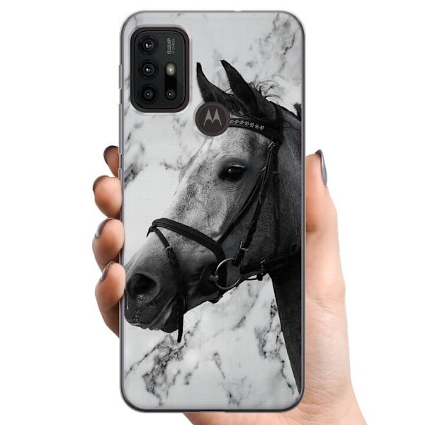 Motorola Moto G30 TPU Matkapuhelimen kuori Hevonen