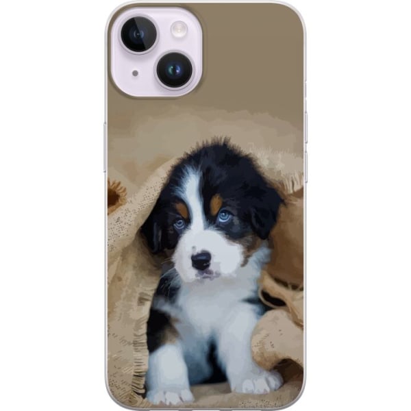 Apple iPhone 15 Gennemsigtig cover Hundebarn