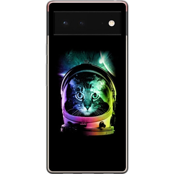 Google Pixel 6 Skal / Mobilskal - Space Cat