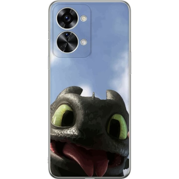 OnePlus Nord 2T Genomskinligt Skal How to Train Your Dragon (Draktränaren)