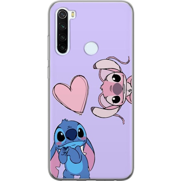 Xiaomi Redmi Note 8 Läpinäkyvä kuori Stitch Mode