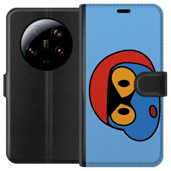 Xiaomi 13 Ultra Plånboksfodral Bold Bot Head