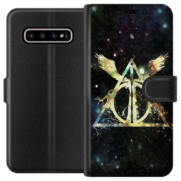 Kompatibelt Lommeboketui til Samsung Galaxy S10+ Harry Potter