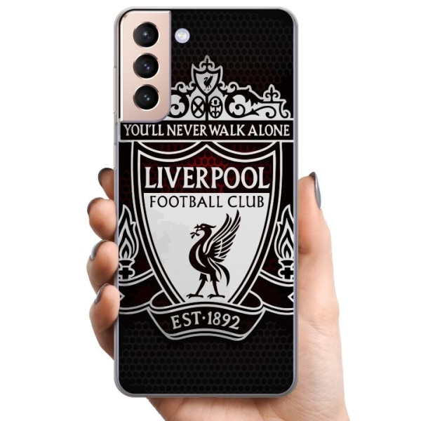 Samsung Galaxy S21 TPU Mobilskal Liverpool L.F.C.