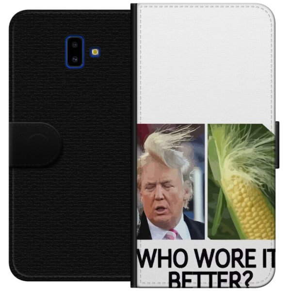 Samsung Galaxy J6+ Plånboksfodral Trump