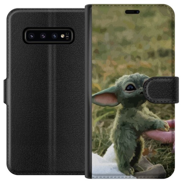 Samsung Galaxy S10 Plånboksfodral Yoda