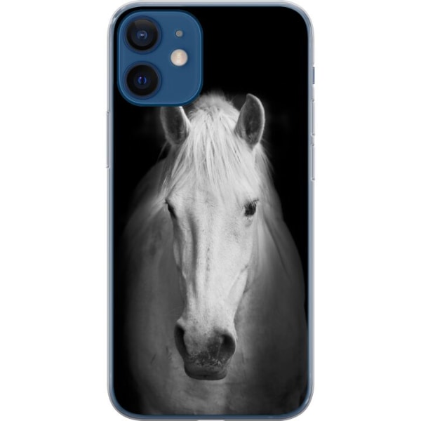 Apple iPhone 12  Gennemsigtig cover Hvid Hest