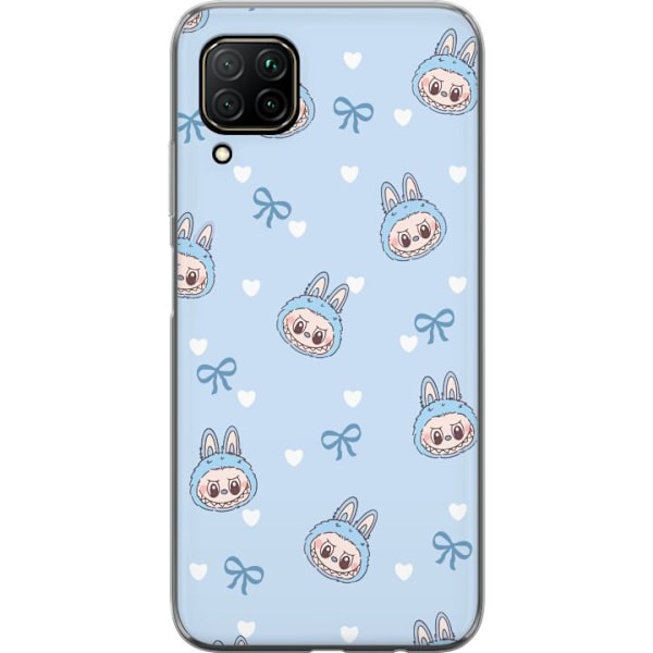 Huawei P40 lite Läpinäkyvä kuori Labubu Tuli Henki