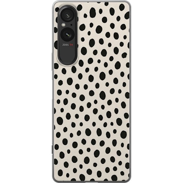 Sony Xperia 5 V Läpinäkyvä kuori Dot Dance
