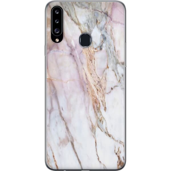 Kompatibelt Mobilskal till Samsung Galaxy A20s Marmor