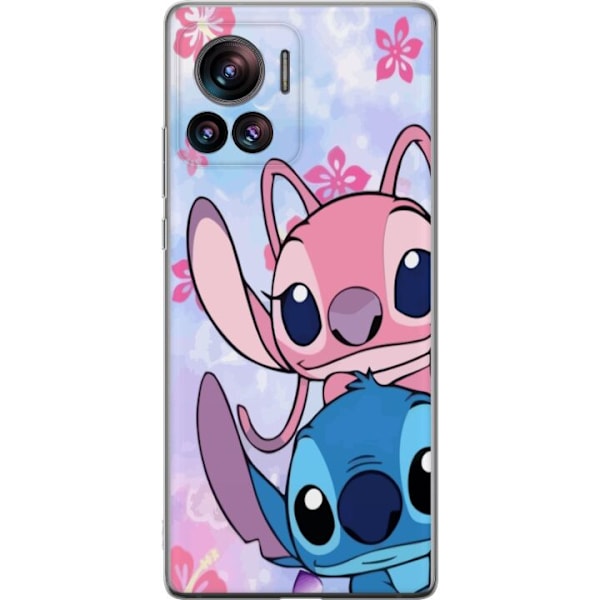 Motorola Edge 30 Ultra Gennemsigtig cover Stitch & Angel