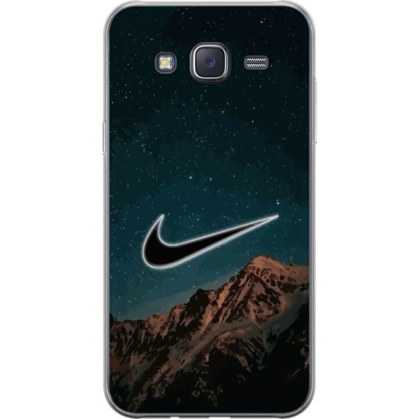 Samsung Galaxy J5 Läpinäkyvä kuori Nike