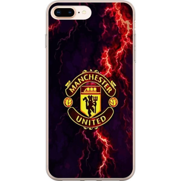 Apple iPhone 7 Plus Gjennomsiktig deksel Manchester United