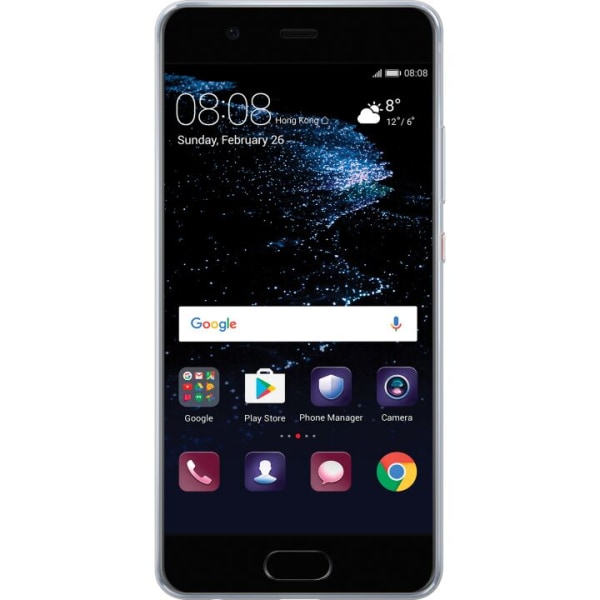 Huawei P10 Genomskinligt Skal Äppelpaj