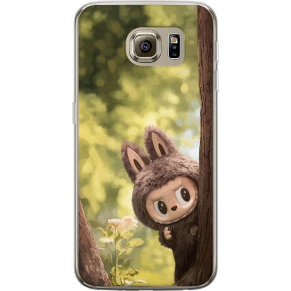 Samsung Galaxy S6 Läpinäkyvä kuori Labubu Graffiti Vibes – Katutaide hirviömuodossa