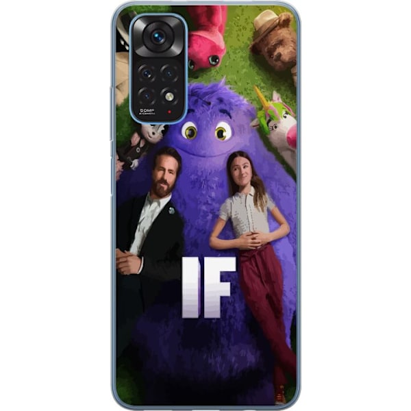 Xiaomi Redmi Note 11S Läpinäkyvä kuori IF: Låtsaskompisar