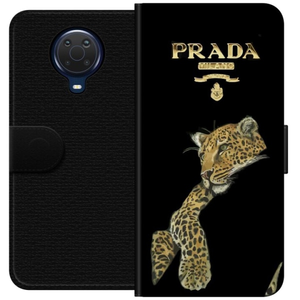 Nokia G20 Plånboksfodral Prada Leopard