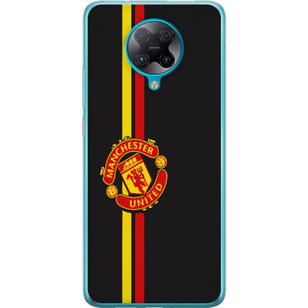 Xiaomi Poco F2 Pro Läpinäkyvä kuori Manchester United F.C.