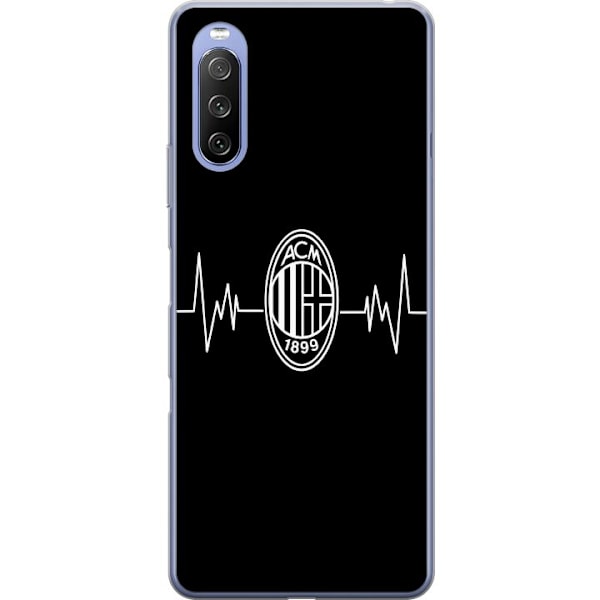 Sony Xperia 10 III Gjennomsiktig deksel AC Milan