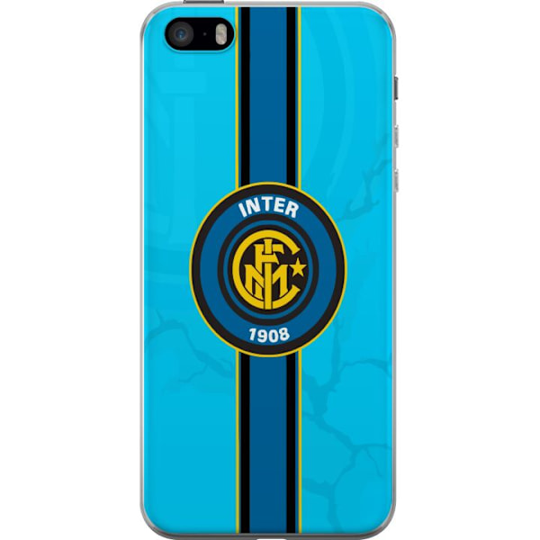 Apple iPhone SE (2016) Läpinäkyvä kuori Inter Milan