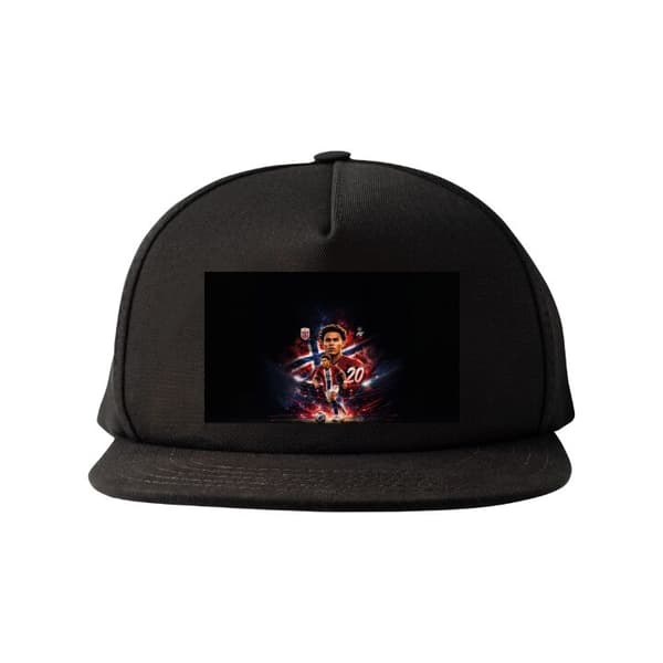 Snapback-lippalakki musta one size