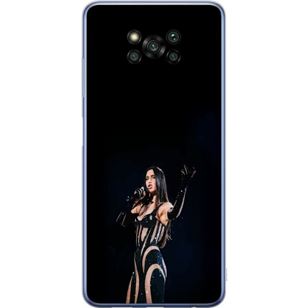 Xiaomi Poco X3 Pro Genomskinligt Skal Dua Lipa – Pop Star Ae