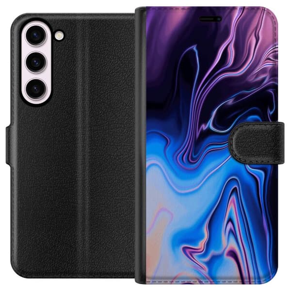 Kompatibelt Plånboksfodral till Samsung Galaxy S23+ Mönster