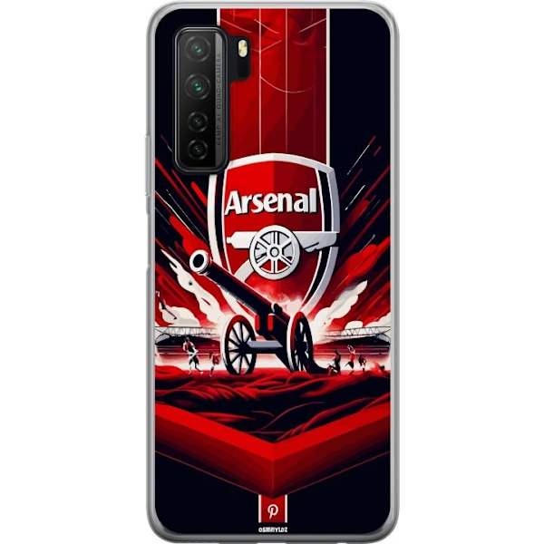 Huawei P40 lite 5G Gennemsigtig cover Arsenal