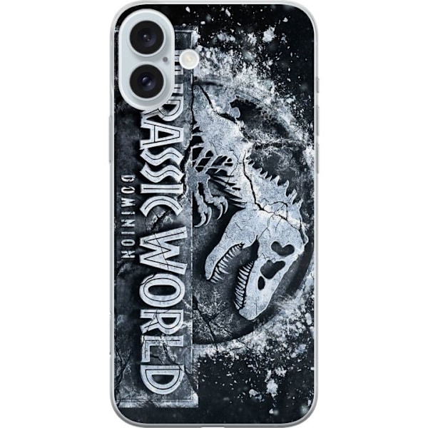 Apple iPhone 16 Plus Läpinäkyvä kuori Jurassic World Domini