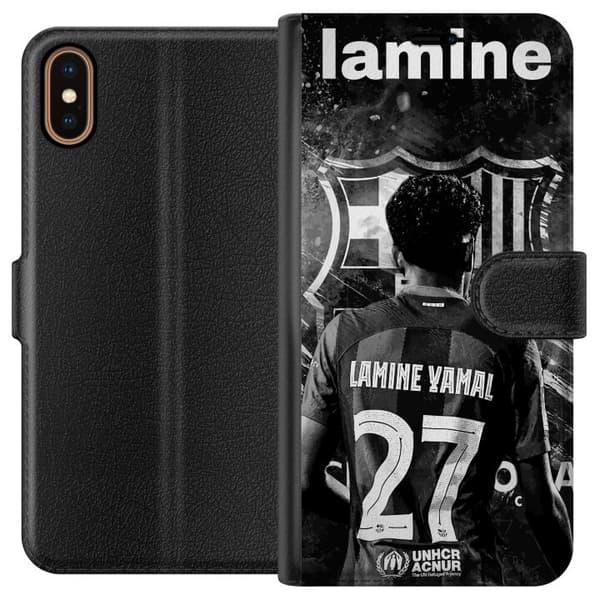 Kompatibel Tegnebogsetui til Apple iPhone X Lamine Yamal